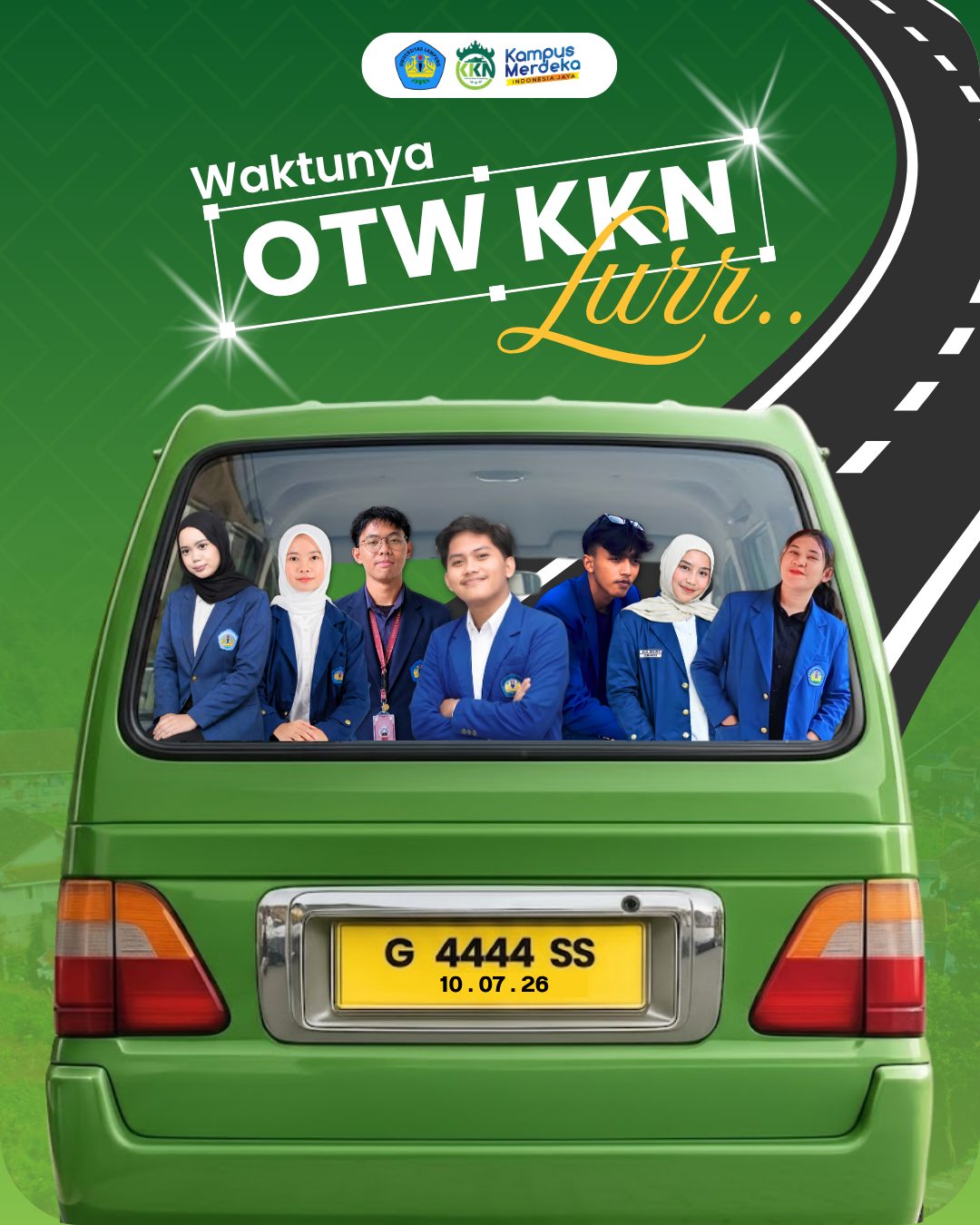 Waktunya OTW KKN Lurr